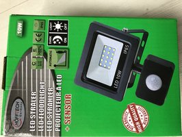 Led straler met bewegingssensor 10 watt